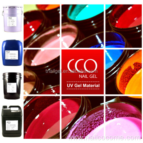 CCO Nail Gel Polish Raw Material Nail Polish For Nail Decorations